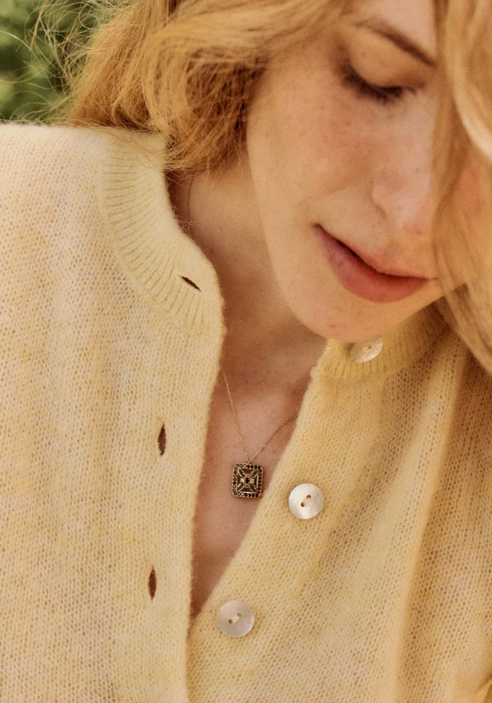 Collier Rita 4 Vert