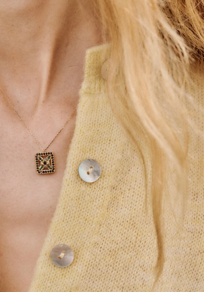 Collier Rita 4 Vert