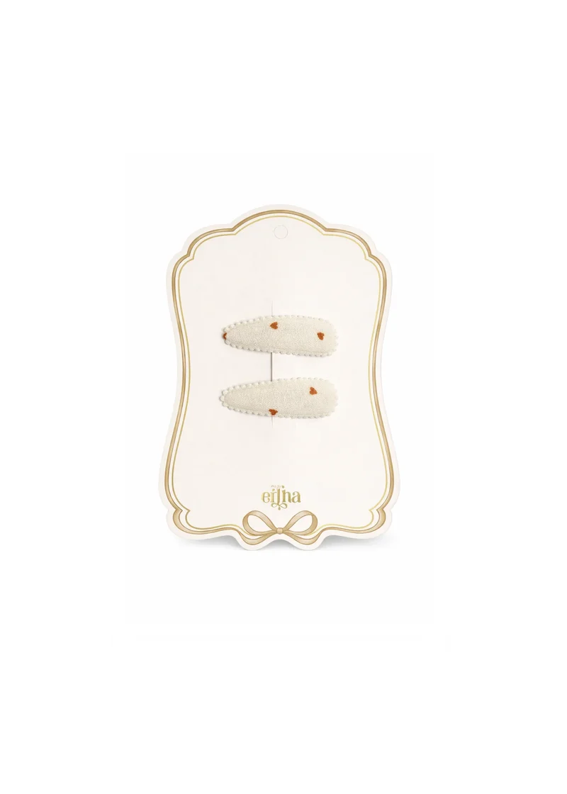 Pince à cheveux - Petits Coeurs - Mrs Ertha