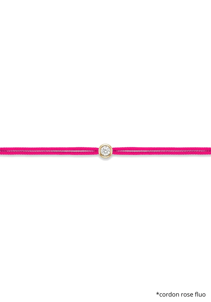 Bracelet The Cuty Doré 0,10ct