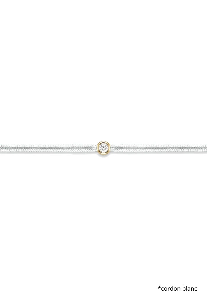 Bracelet The Cuty Doré 0,10ct