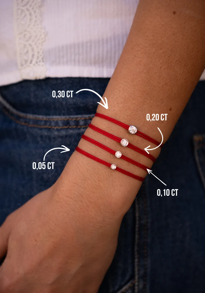 Bracelet The Cuty Doré 0,10ct