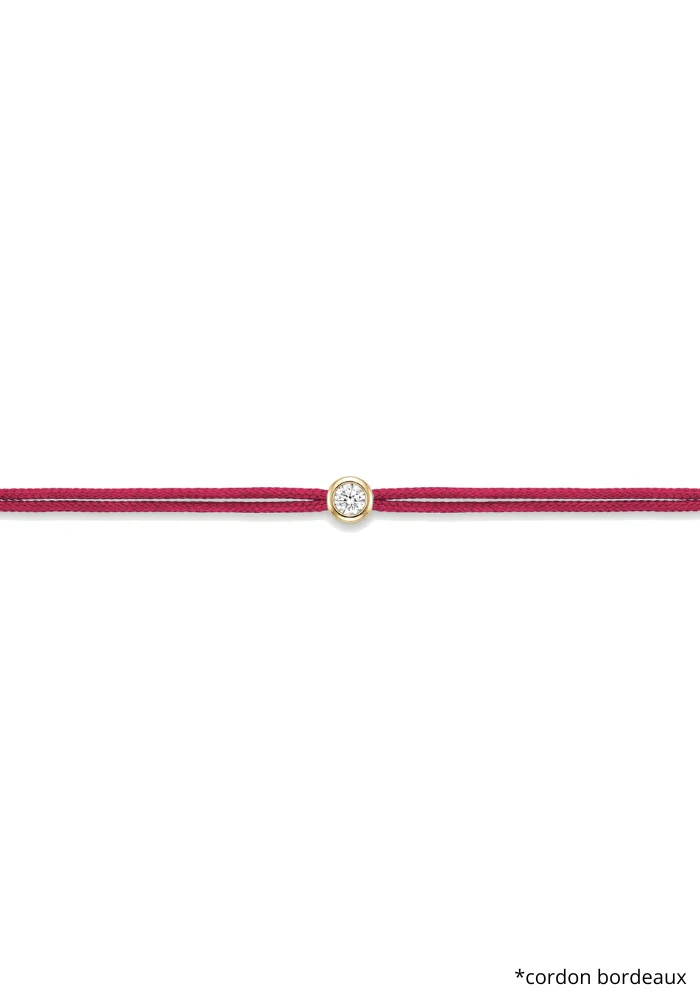 Bracelet The Cuty Doré 0,10ct