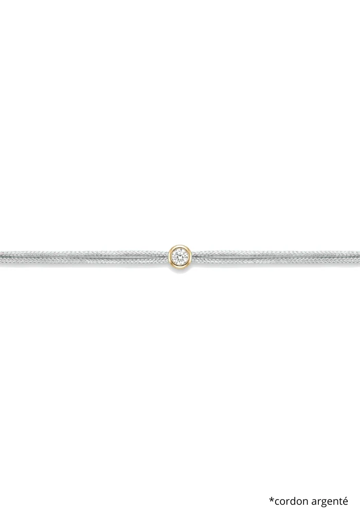 Bracelet The Cuty Doré 0,10ct
