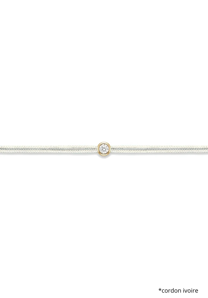 Bracelet The Cuty Doré 0,10ct