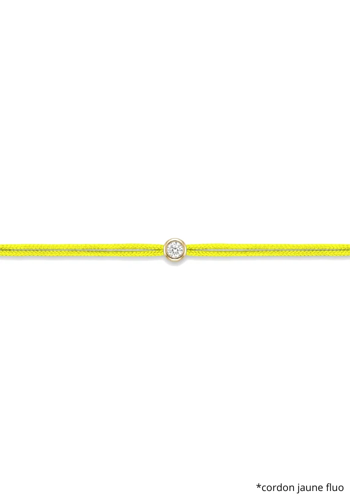 Bracelet The Cuty Doré 0,10ct