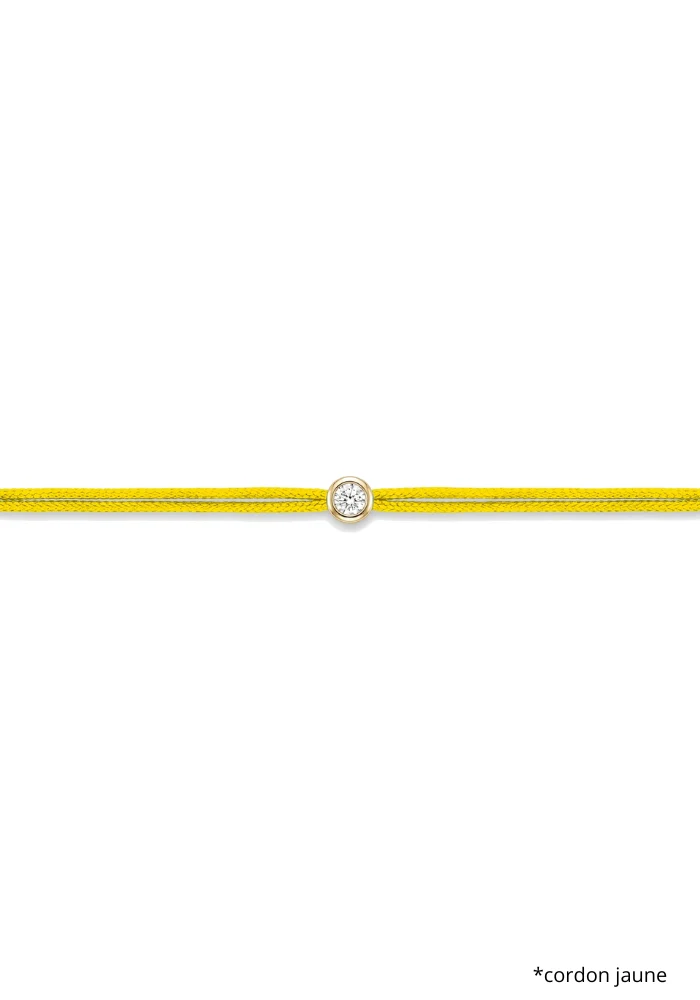 Bracelet The Cuty Doré 0,10ct