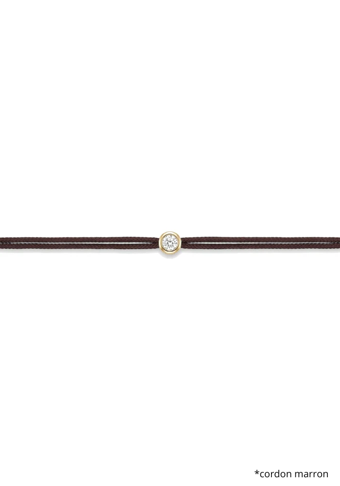 Bracelet The Cuty Doré 0,10ct