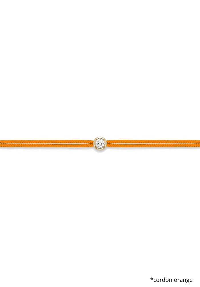Bracelet The Cuty Doré 0,10ct