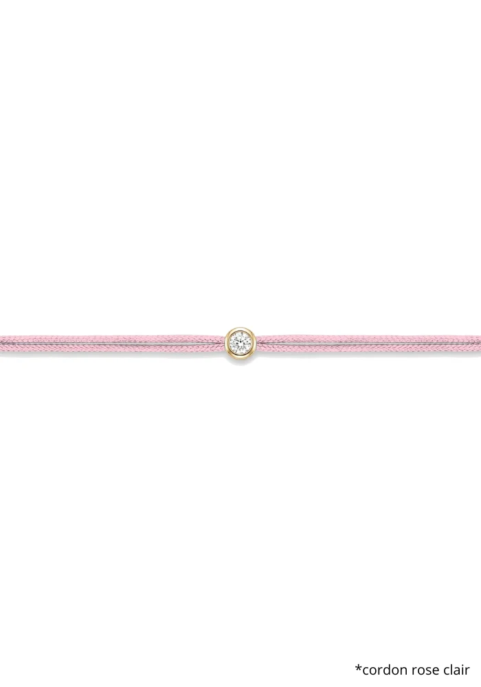 Bracelet The Cuty Doré 0,10ct