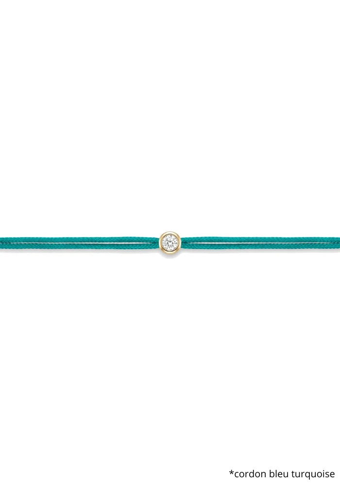 Bracelet The Cuty Doré 0,10ct