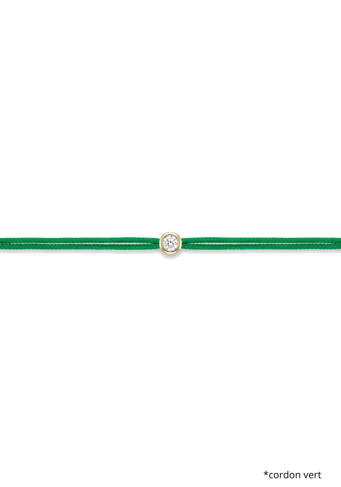 Bracelet The Cuty Doré 0,10ct