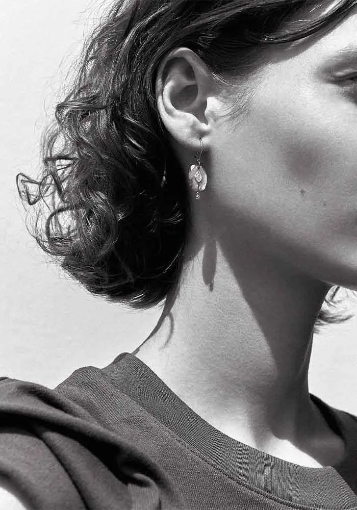 Boucle d'oreille Souad N°2 Améthyste