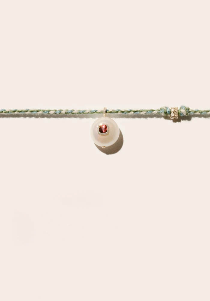 Collier Eddie Grenat