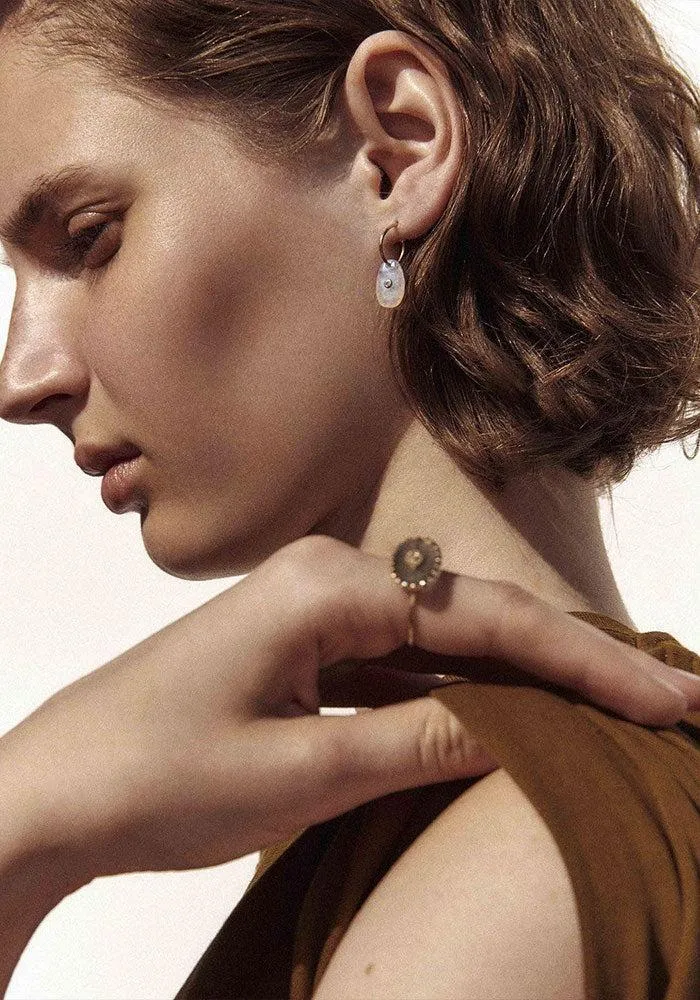 Bague Souad Améthyste Verte