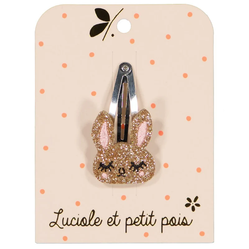 Barrette Lapinou - Luciole et Petit Pois