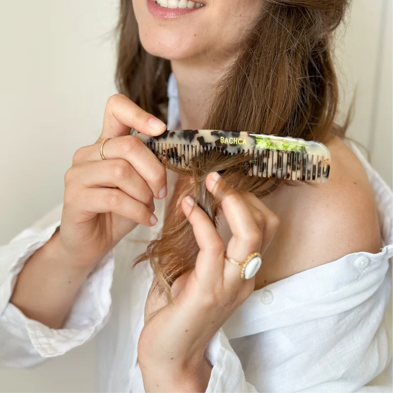 Peigne Cheveux Fins Écaille - Bachca