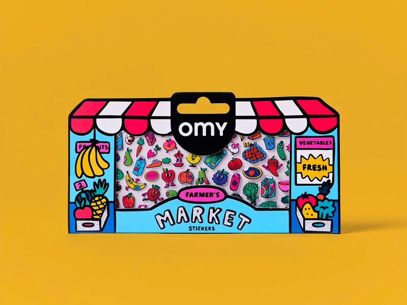 Fabulous Stickers Boutique - Farmer's Market - OMY
