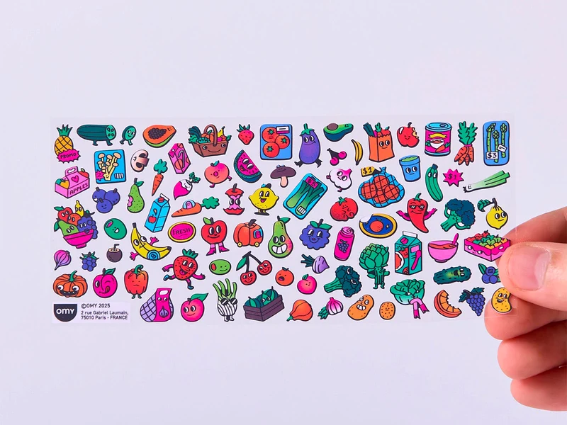 Fabulous Stickers Boutique - Farmer's Market - OMY
