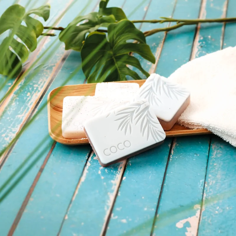 Kit Diy Savons Exfoliant Noix De Coco