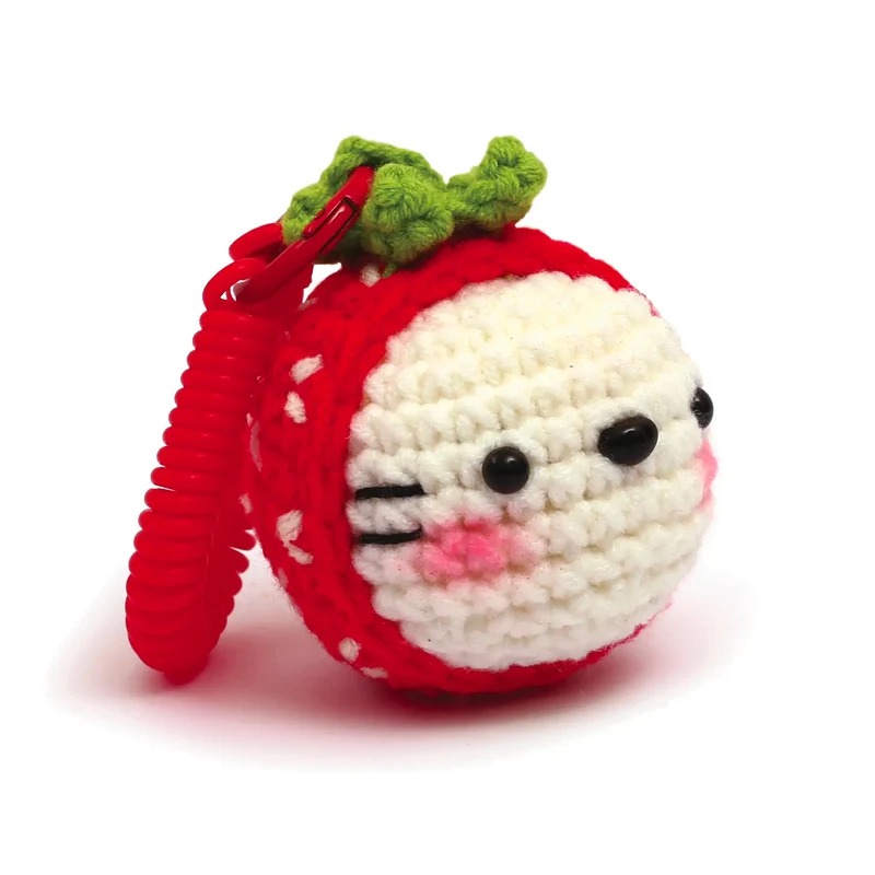 Kit crochet Easygurumi Fraise - Graine Créative