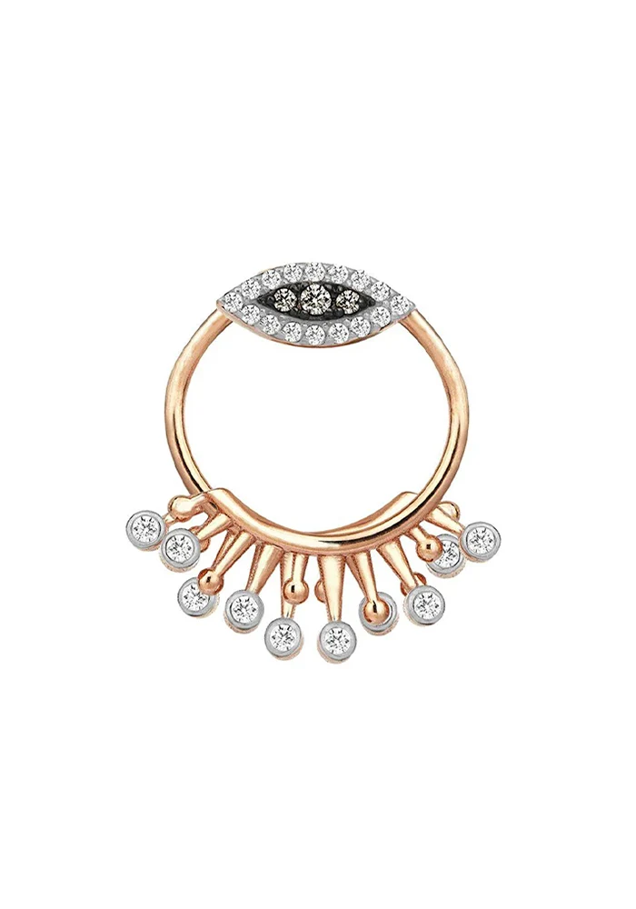 Boucles D'Oreille 10th Eye Eternal Round