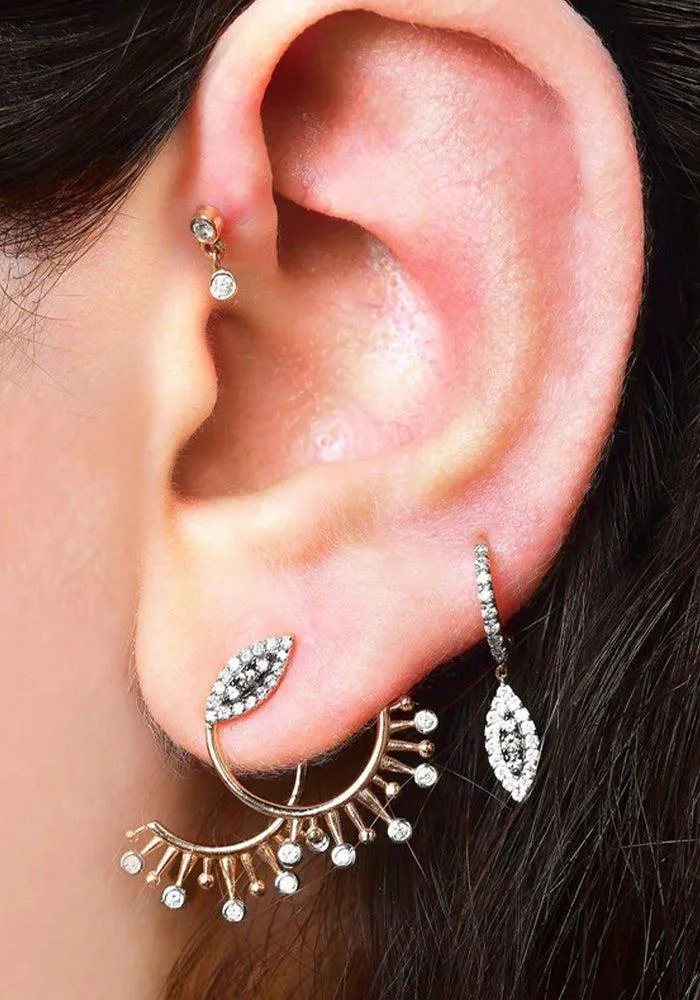 Boucles D'Oreille 10th Eye Eternal Round