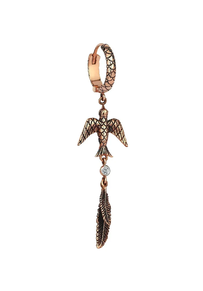 Boucle D'Oreille Sparrow Feather