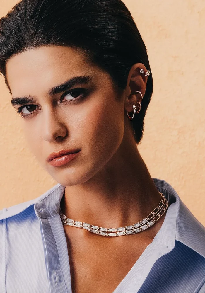 Collier Beads 3 Row