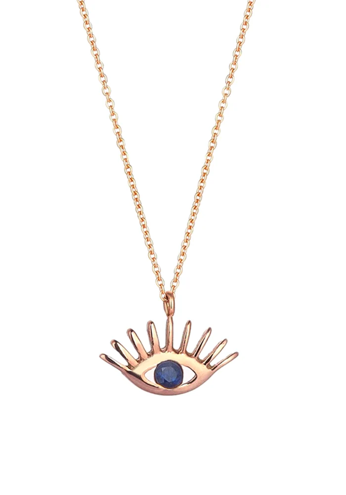 Collier Evil Eye Saphir