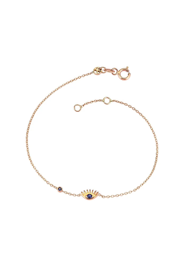 Bracelet Evil Eye Saphirs
