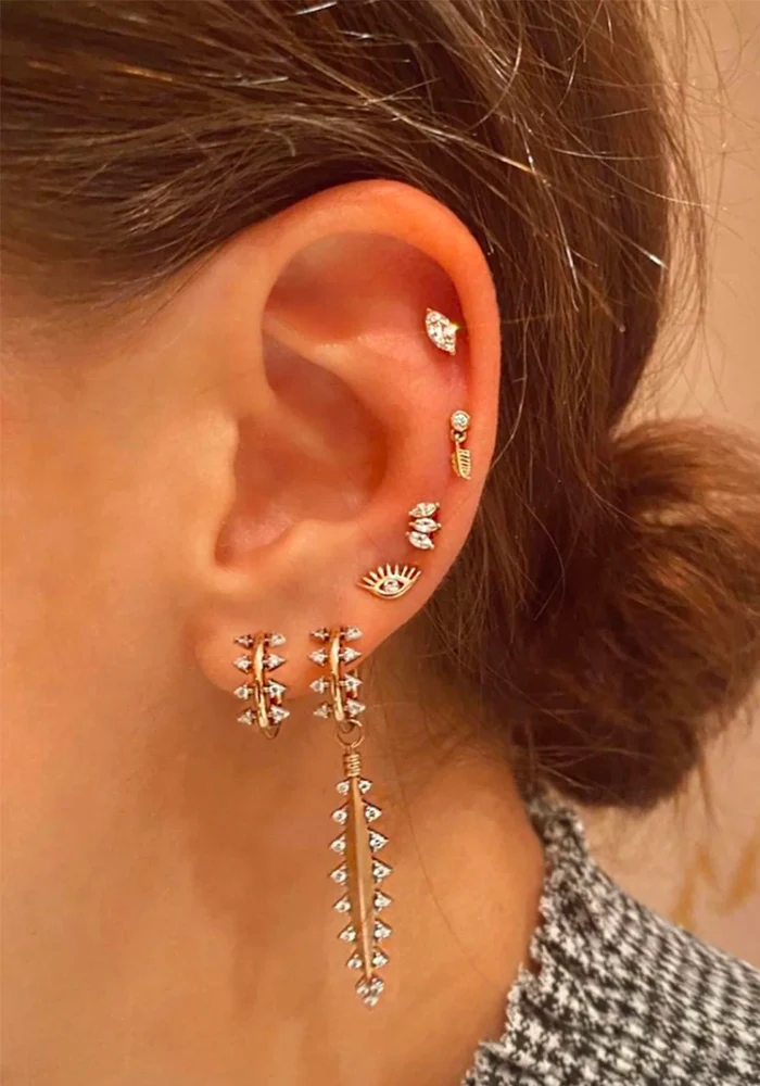 Boucle D'Oreille Jolie Hoop
