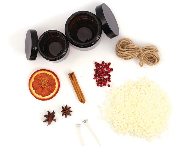 Coffret diy mes bougies a la cannelle