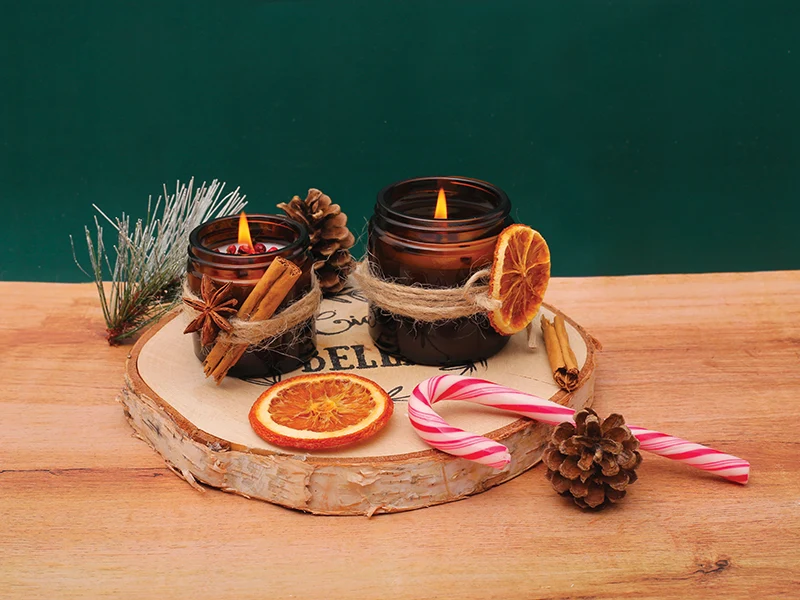 Coffret diy mes bougies a la cannelle