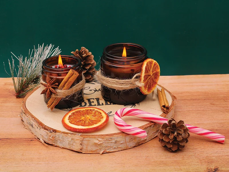 Coffret diy mes bougies a la cannelle