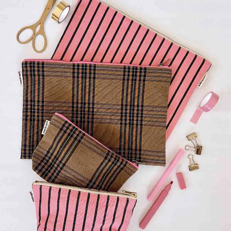 Pochette Lili Tartan - Rose In April
