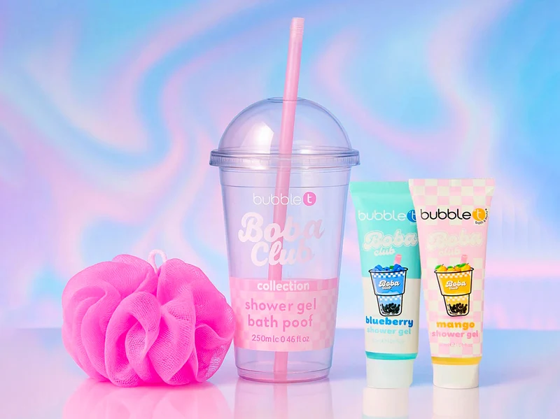 Coffret Gel Douche Thé Boba Club Trio Collection - Bubble T