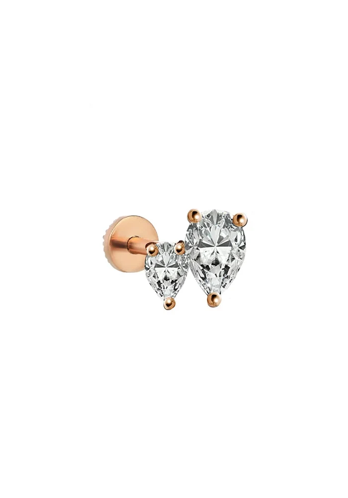 Piercing Teardrop Duo