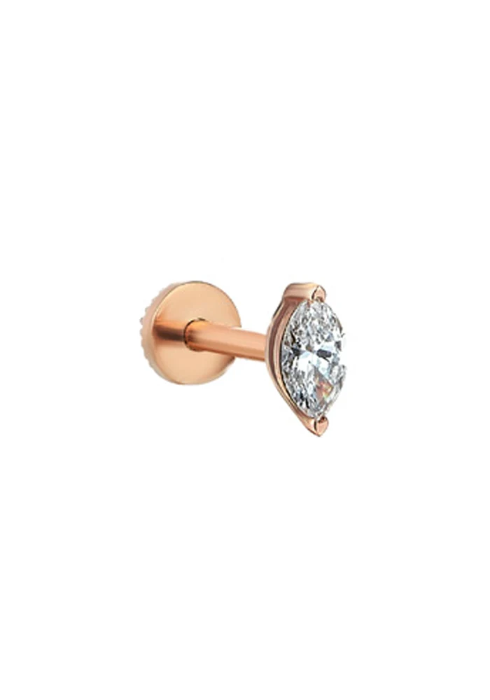 Piercing Solitaire Marquise