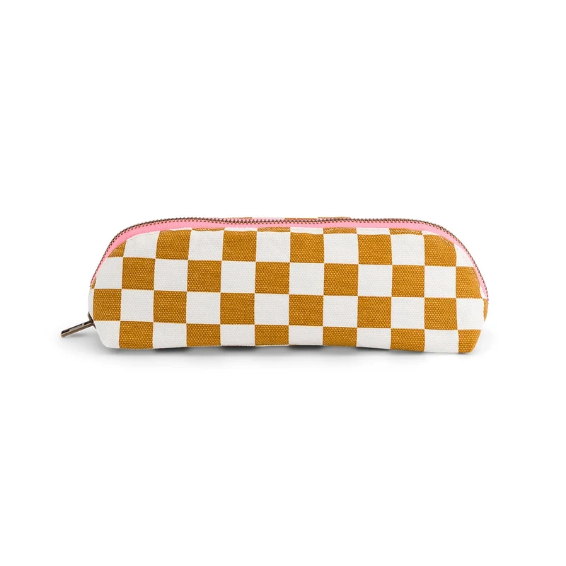 Trousse Gaston Damier Caramel - Rose In April