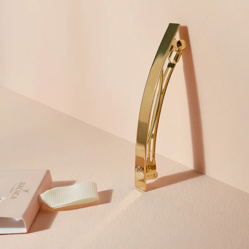 Barrette Longue Dorée - Bachca