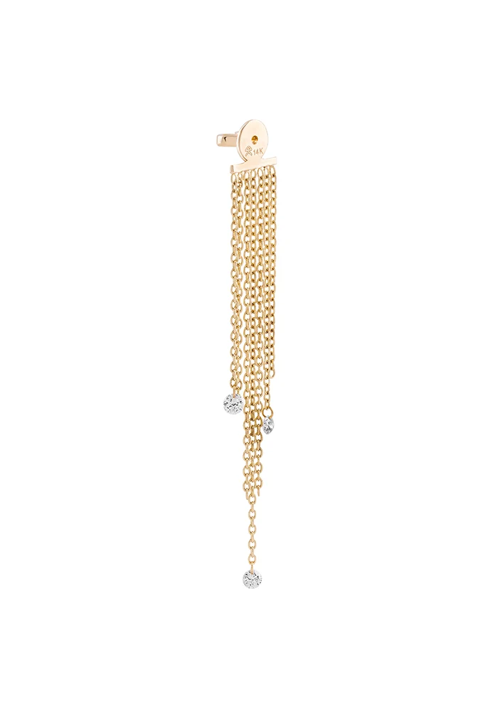 Fermoir Boucle D'Oreille Ash Tassel