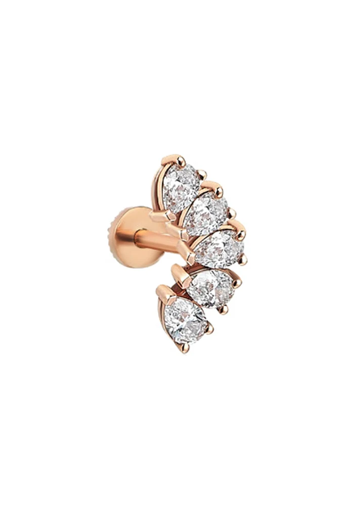 Piercing Teardrop Arc