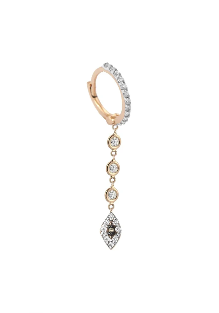 Créole 10th Eye Triple Solitaire Chain