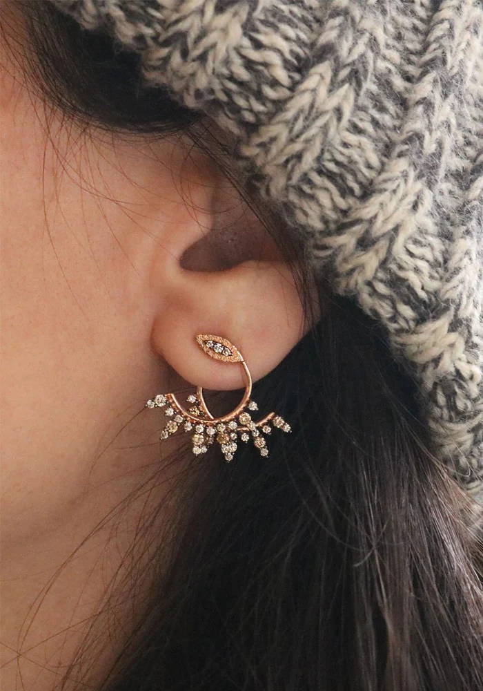 Boucle D'Oreille 10th Eye Round