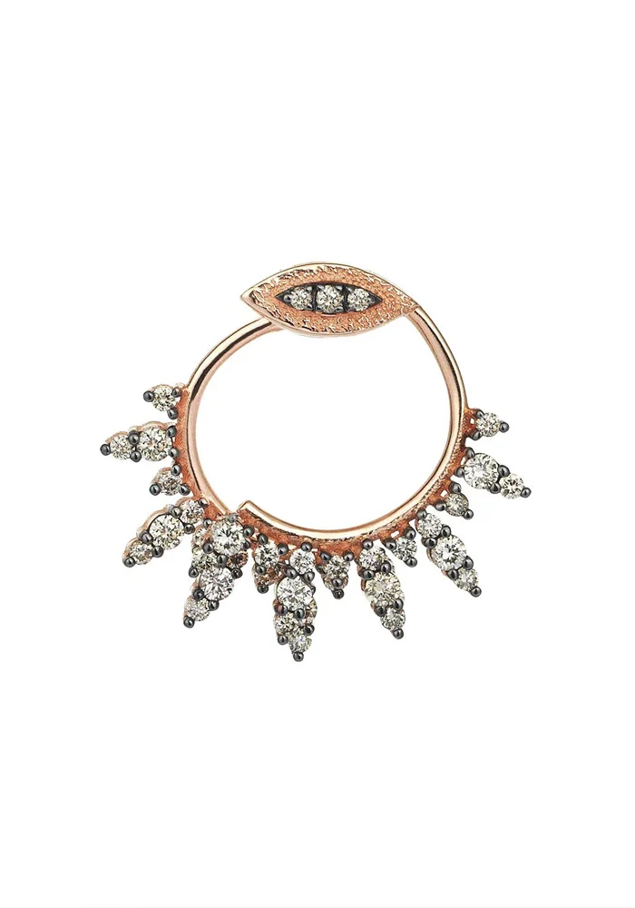 Boucle D'Oreille 10th Eye Round