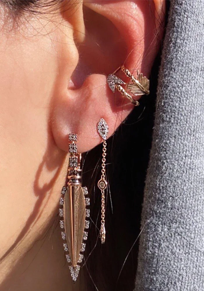 Bijou D'Oreille Arrow Cuff