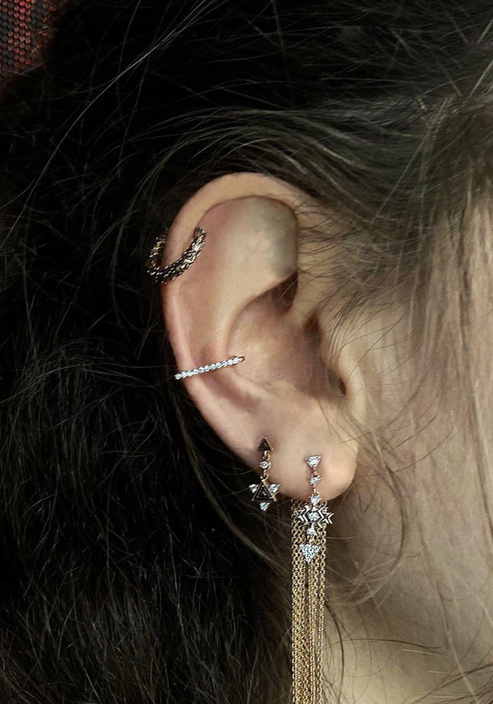 Boucle D'Oreille Afristar