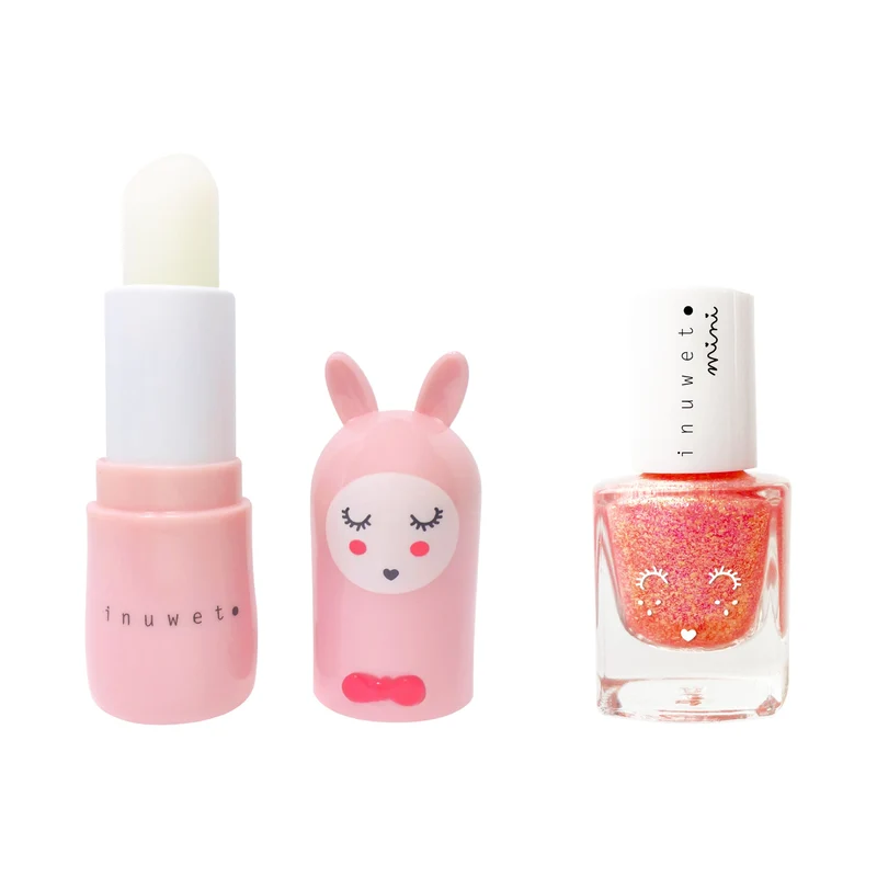 Coffret Baume et Vernis Rose Clair - Inuwet