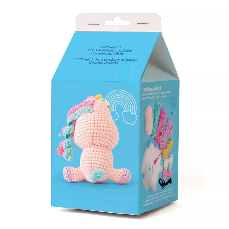 Kit Minigurumi Sora la Licorne - Graine Créative